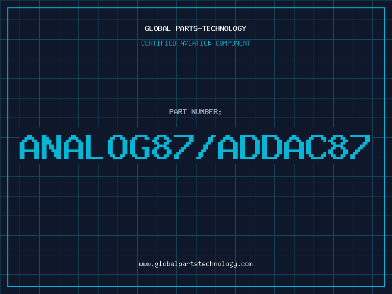 Aviation Part ANALOG87/ADDAC87