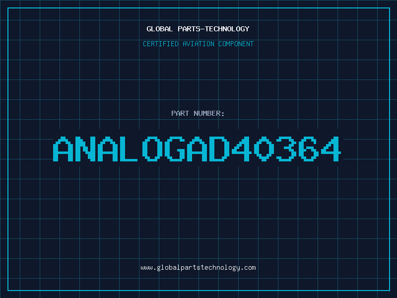 Aviation Part ANALOGAD40364