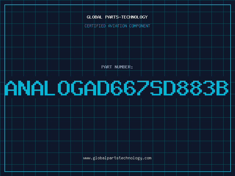 Aviation Part ANALOGAD667SD883B