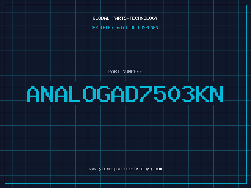 Aviation Part ANALOGAD7503KN