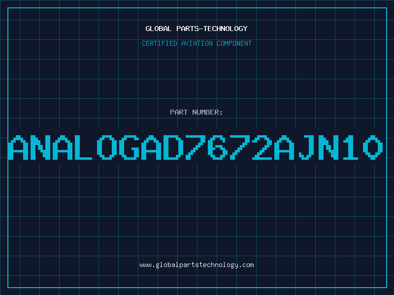 Aviation Part ANALOGAD7672AJN10