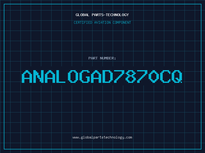 Aviation Part ANALOGAD7870CQ