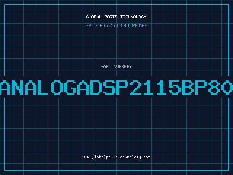 Aviation Part ANALOGADSP2115BP80