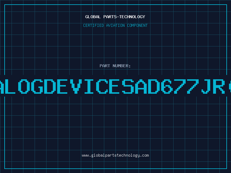 Aviation Part ANALOGDEVICESAD677JR(SM
