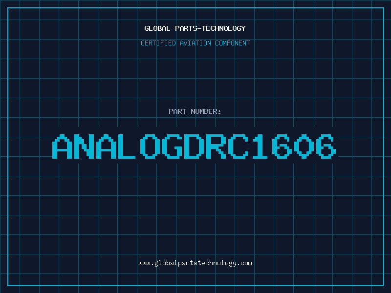 Aviation Part ANALOGDRC1606