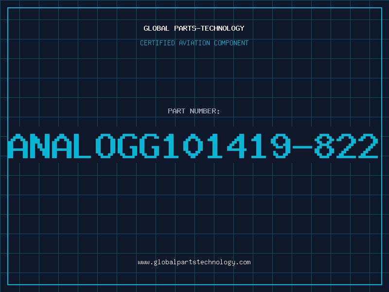 Aviation Part ANALOGG101419-822