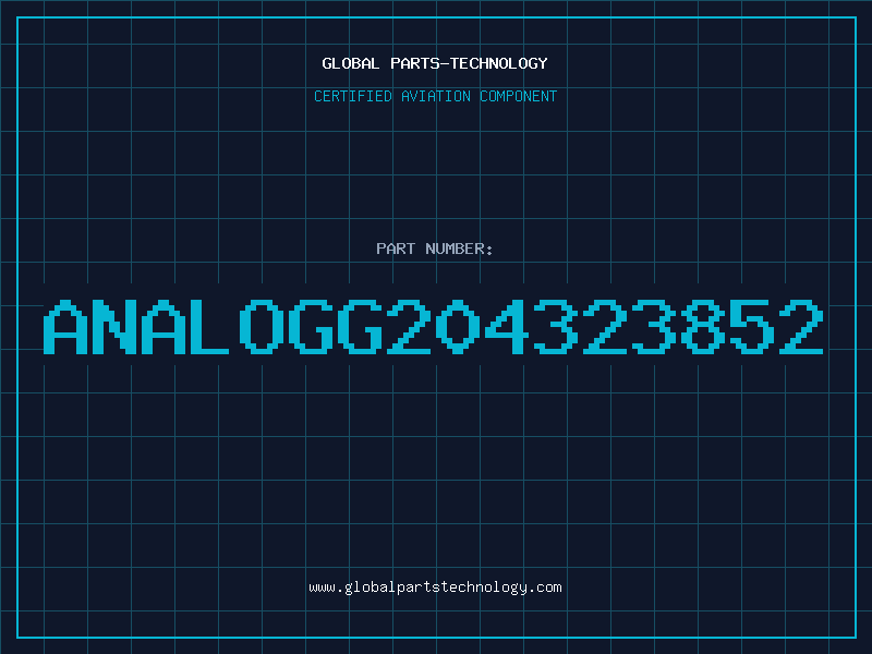 Aviation Part ANALOGG204323852