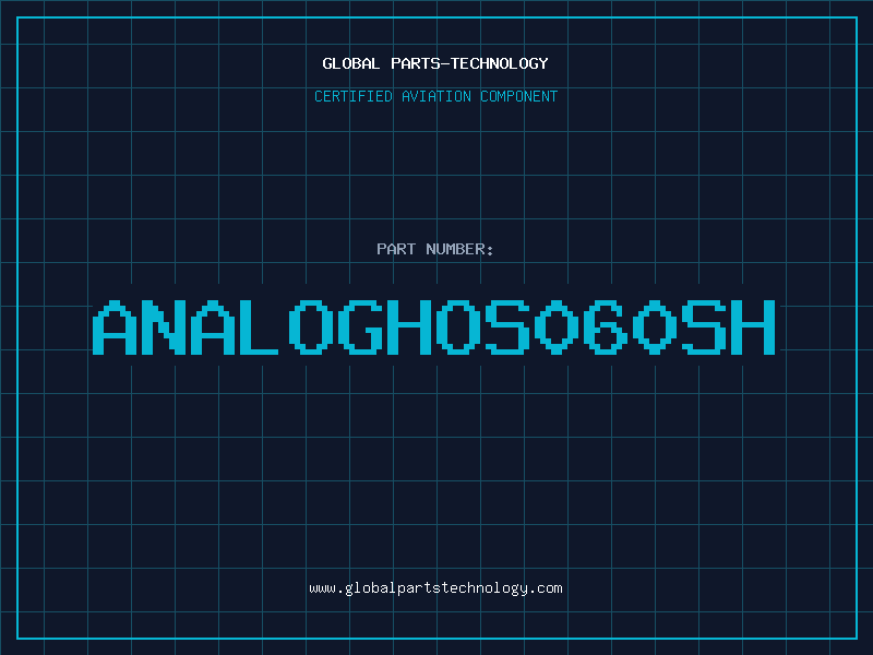 Aviation Part ANALOGHOS060SH