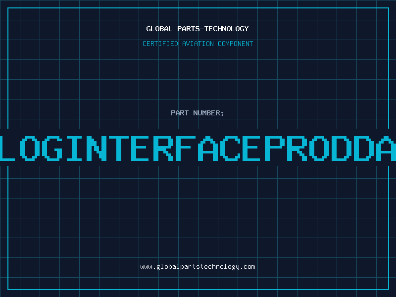 Aviation Part ANALOGINTERFACEPRODDATAB