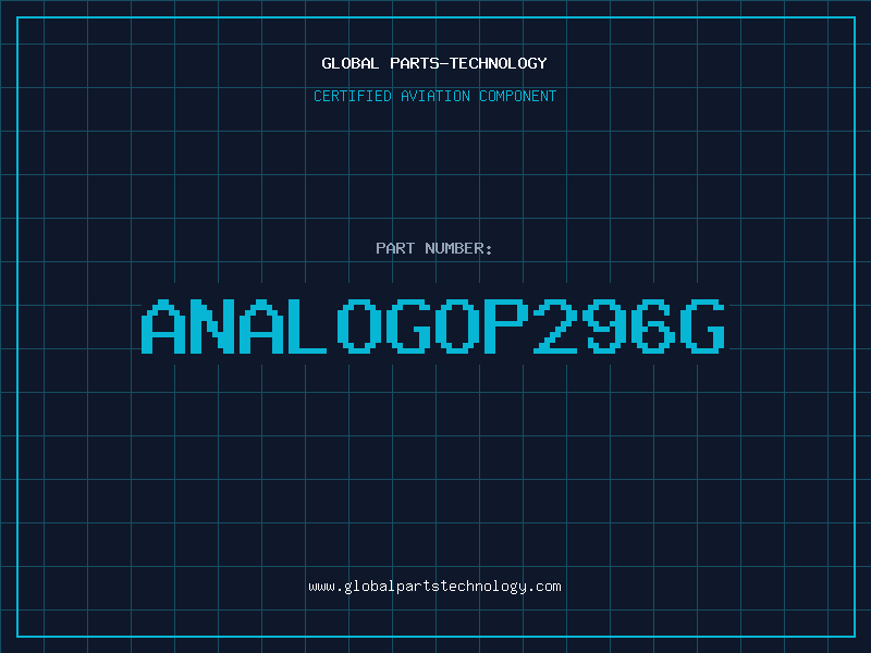 Aviation Part ANALOGOP296G