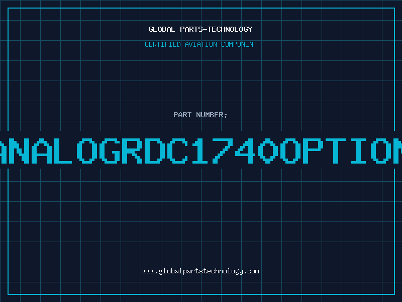 Aviation Part ANALOGRDC1740OPTION