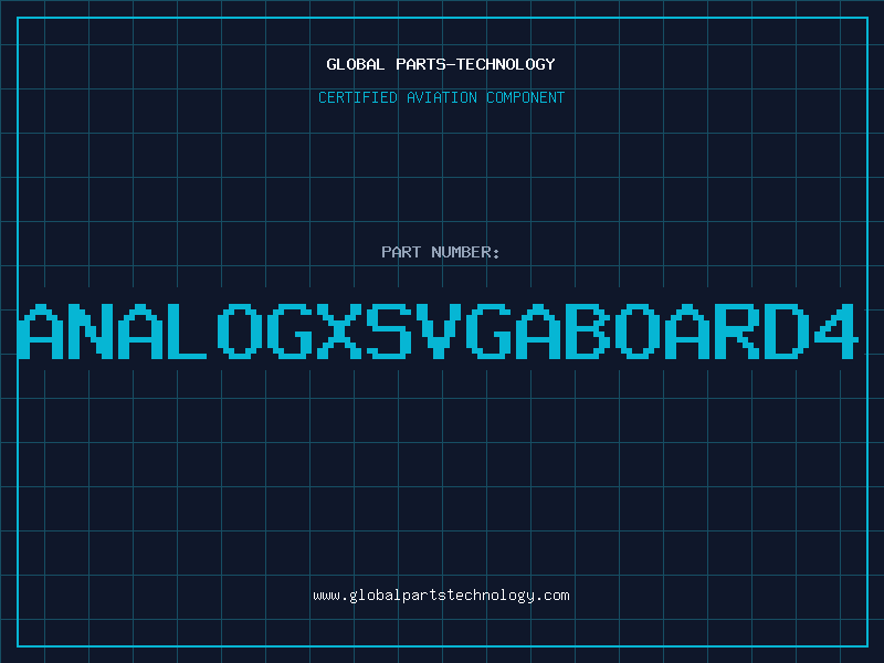 Aviation Part ANALOGXSVGABOARD4