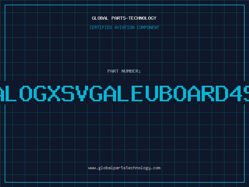 Aviation Part ANALOGXSVGALEUBOARD4STZ