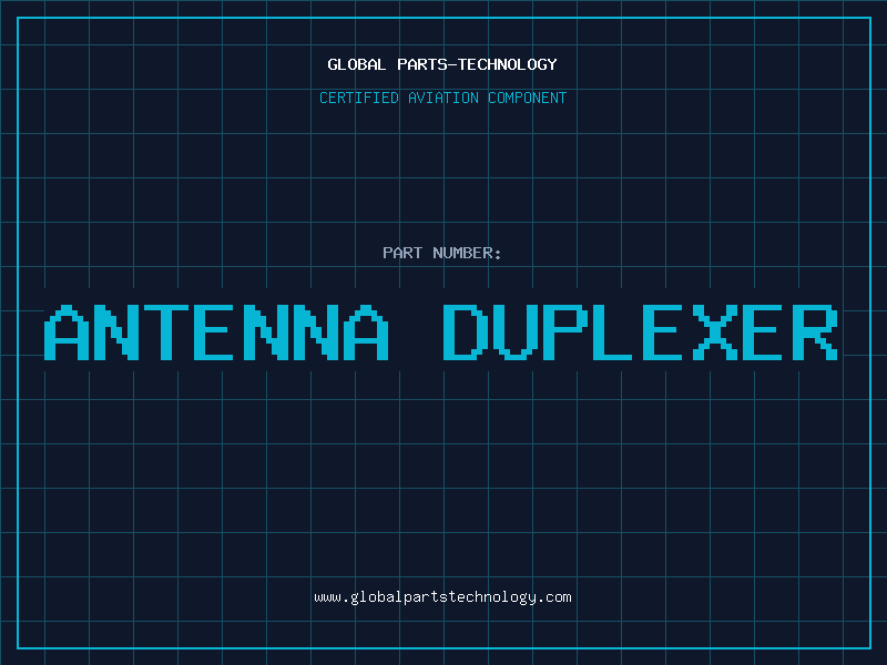 Aviation Part ANTENNA DUPLEXER