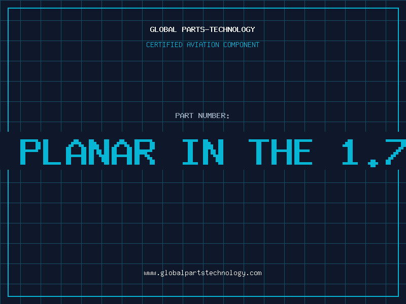 Aviation Part ANTENNA PLANAR IN THE 1.75-5.8GH