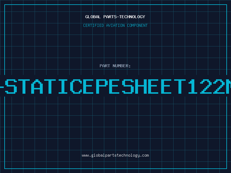 Aviation Part ANTI-STATICEPESHEET122mm*33