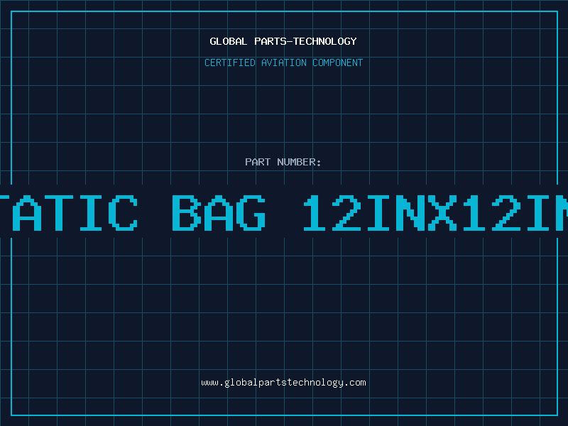 Aviation Part ANTISTATIC BAG 12INX12IN PINK