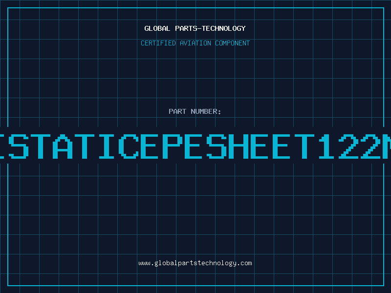 Aviation Part ANTISTATICEPESHEET122mm33