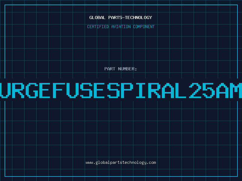 Aviation Part ANTISURGEFUSESPIRAL25AMP20MM