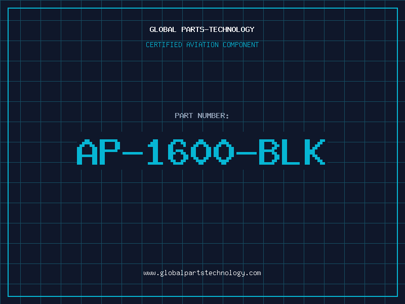 Aviation Part AP-1600-BLK