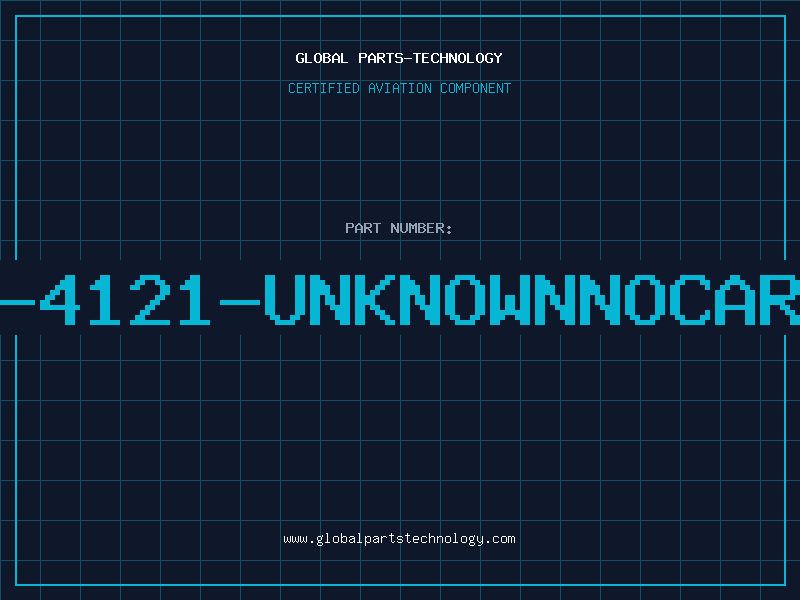 Aviation Part AP-4121-UNKNOWNNOCARDS