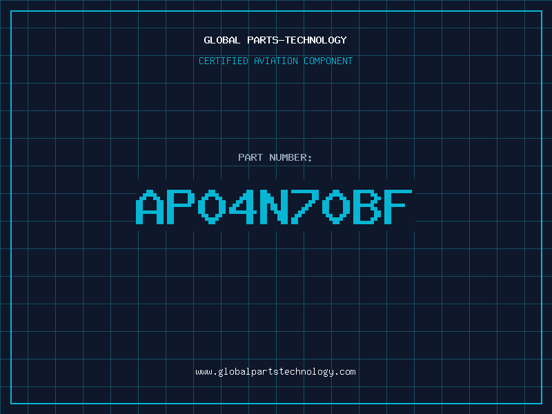 Aviation Part AP04N70BF