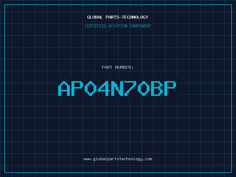 Aviation Part AP04N70BP