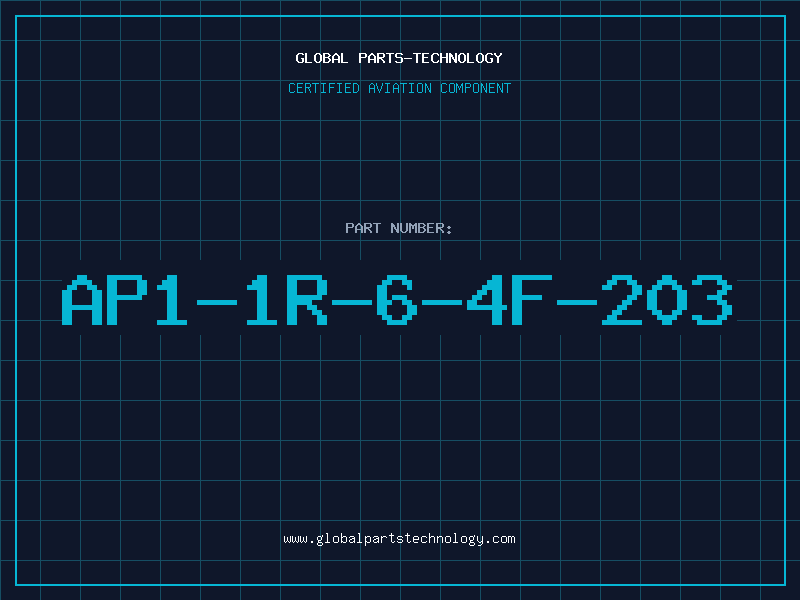 Aviation Part AP1-1R-6-4F-203