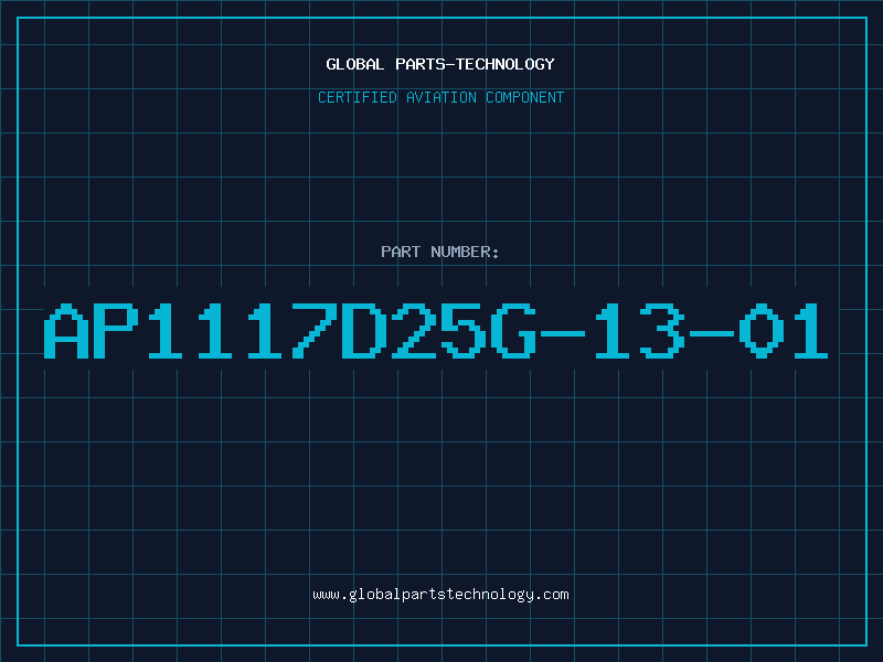 Aviation Part AP1117D25G-13-01