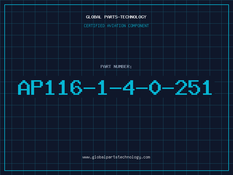 Aviation Part AP116-1-4-0-251