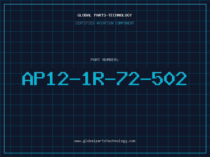 Aviation Part AP12-1R-72-502