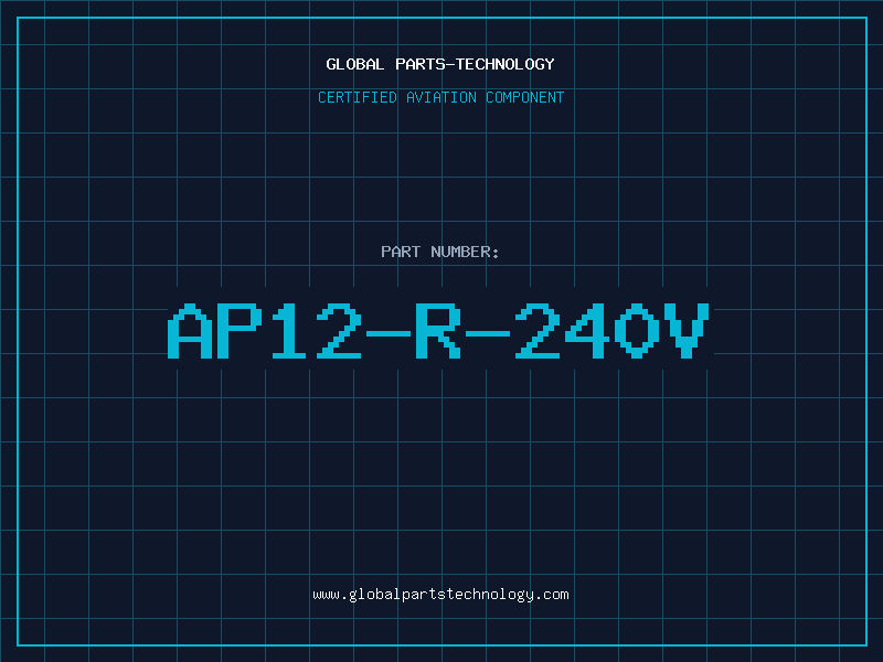 Aviation Part AP12-R-240V
