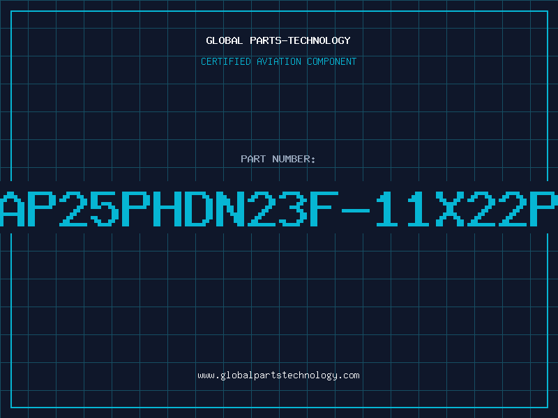 Aviation Part AP25PHDN23F-11X22P
