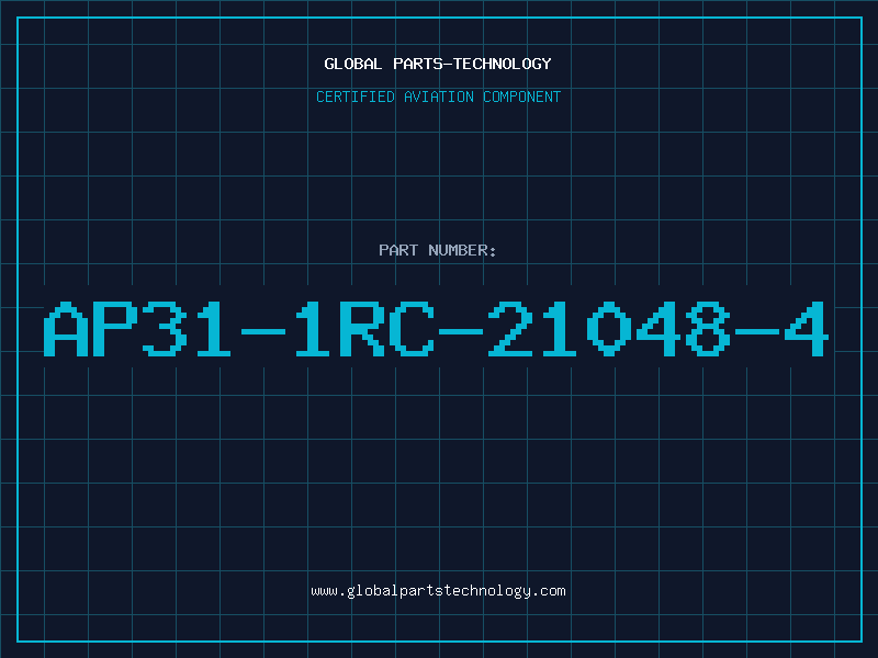 Aviation Part AP31-1RC-21048-4