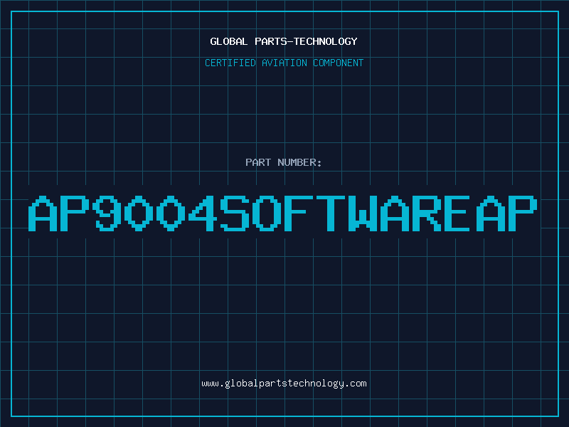 Aviation Part AP9004SOFTWAREAP