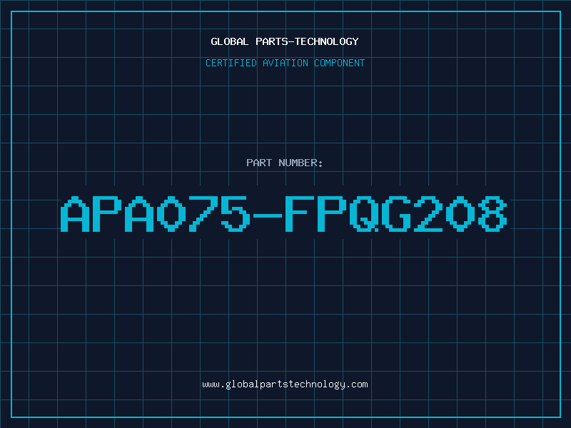Aviation Part APA075-FPQG208