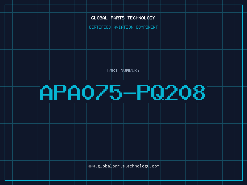 Aviation Part APA075-PQ208
