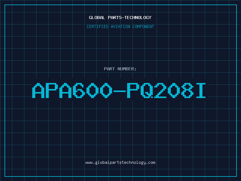 Aviation Part APA600-PQ208I