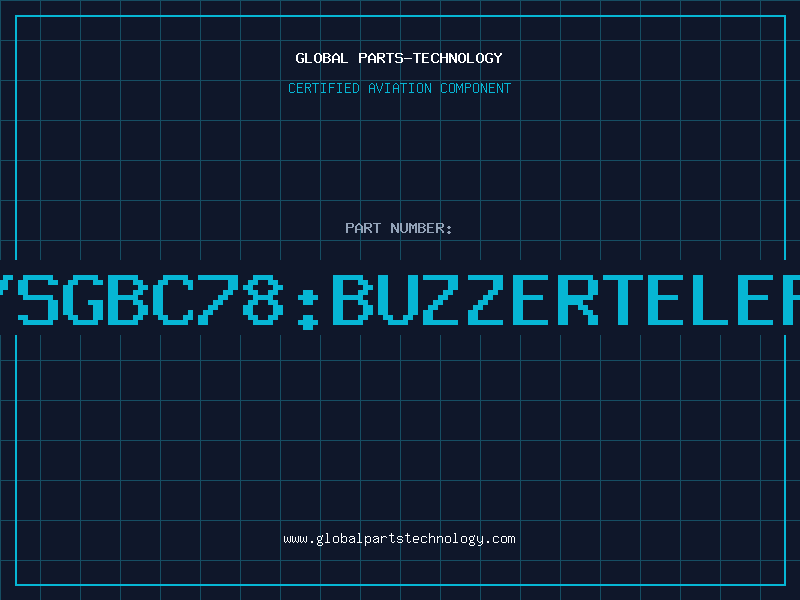 Aviation Part APB/SGBC78:BUZZERTELEFONA