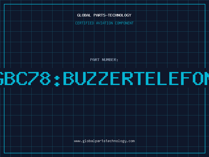 Aviation Part APB/SGBC78:BUZZERTELEFONALICI