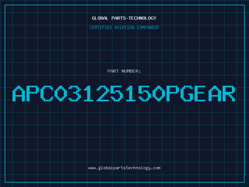 Aviation Part APC03125150PGEAR