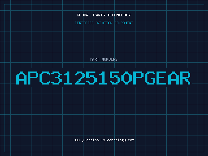 Aviation Part APC3125150PGEAR