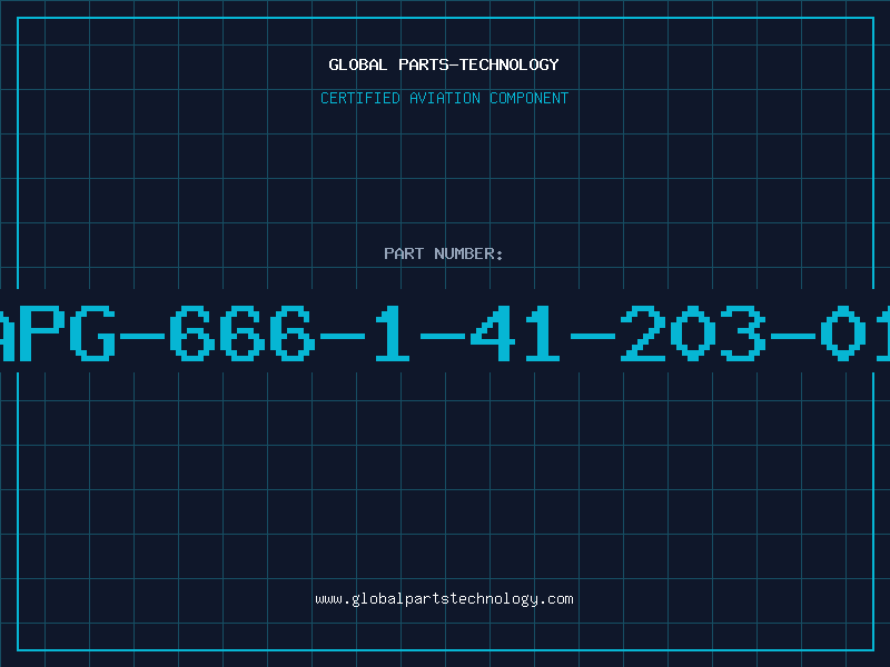 Aviation Part APG-666-1-41-203-01