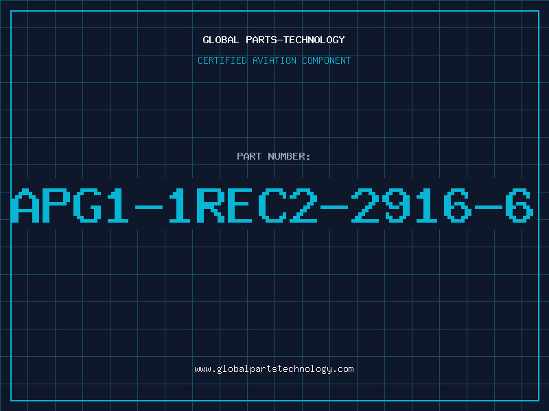 Aviation Part APG1-1REC2-2916-6