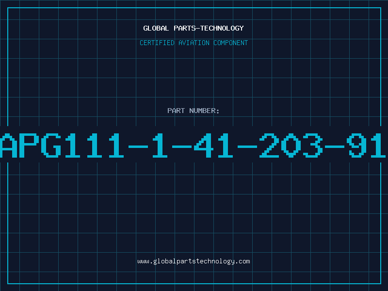 Aviation Part APG111-1-41-203-91