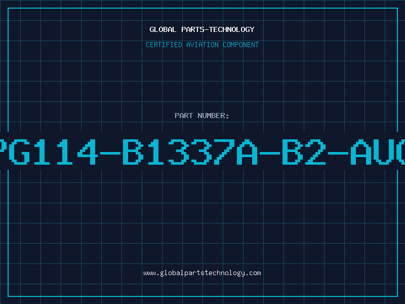 Aviation Part APG114-B1337A-B2-AUGT