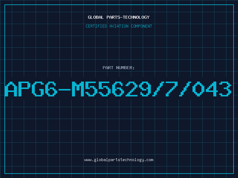 Aviation Part APG6-M55629/7/043