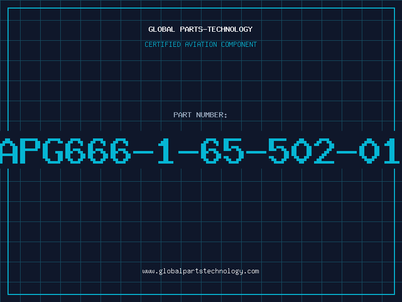 Aviation Part APG666-1-65-502-01