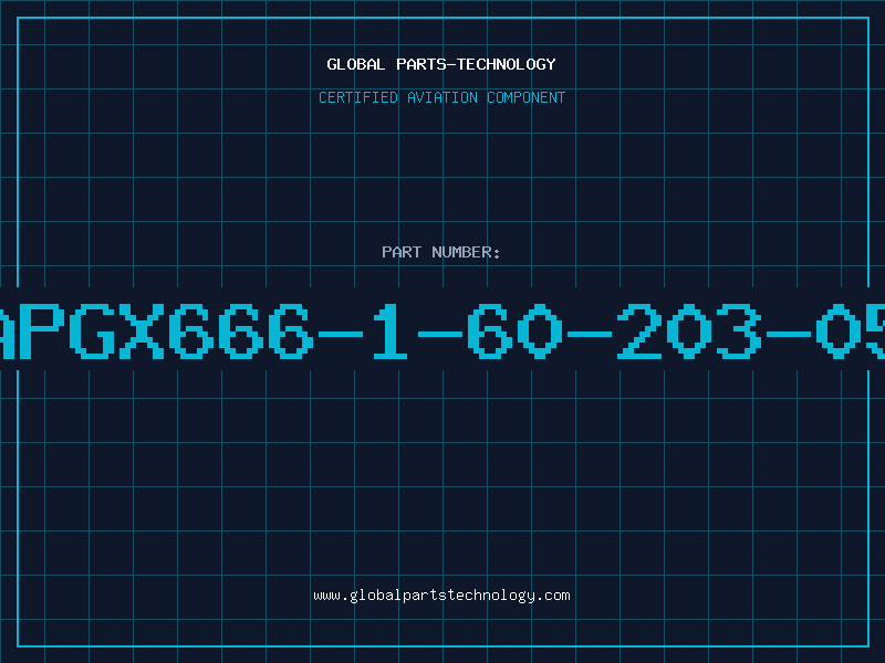Aviation Part APGX666-1-60-203-05