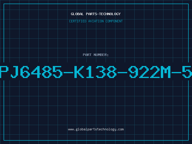 Aviation Part APJ6485-K138-922M-54
